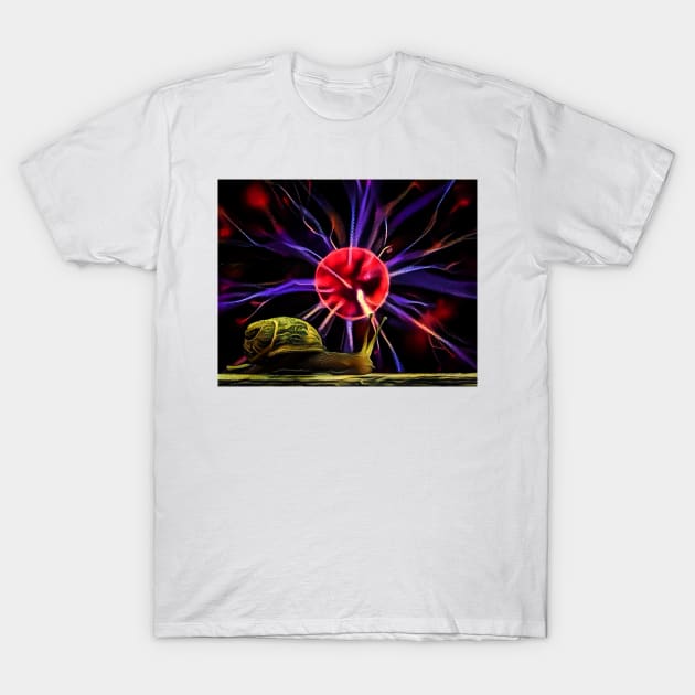 Snail Electron T-Shirt by Donkeh23